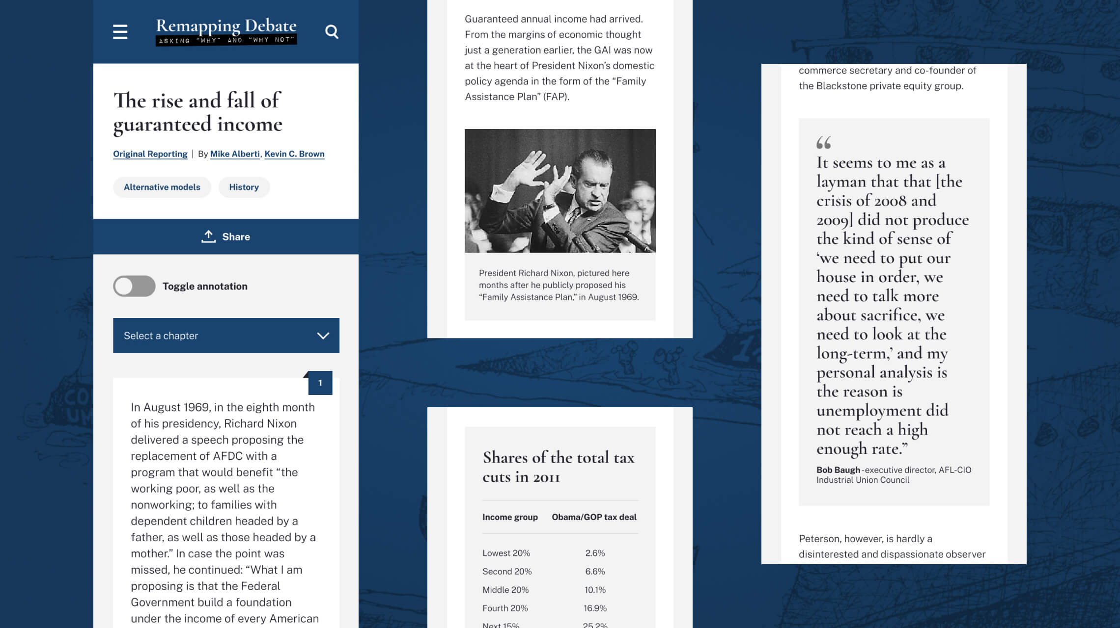 Miscellaneous mobile design examples