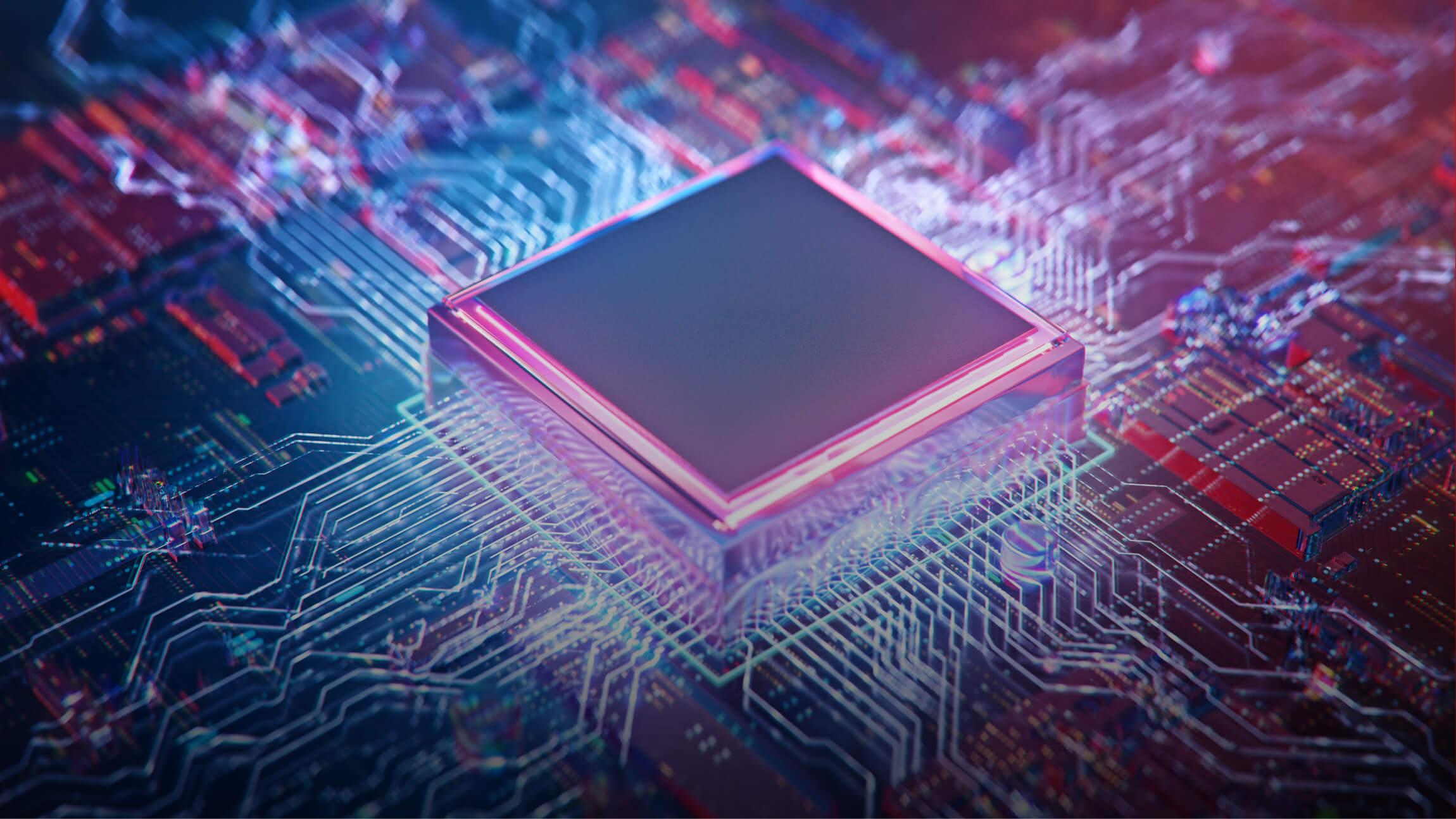 Image of a computer chip