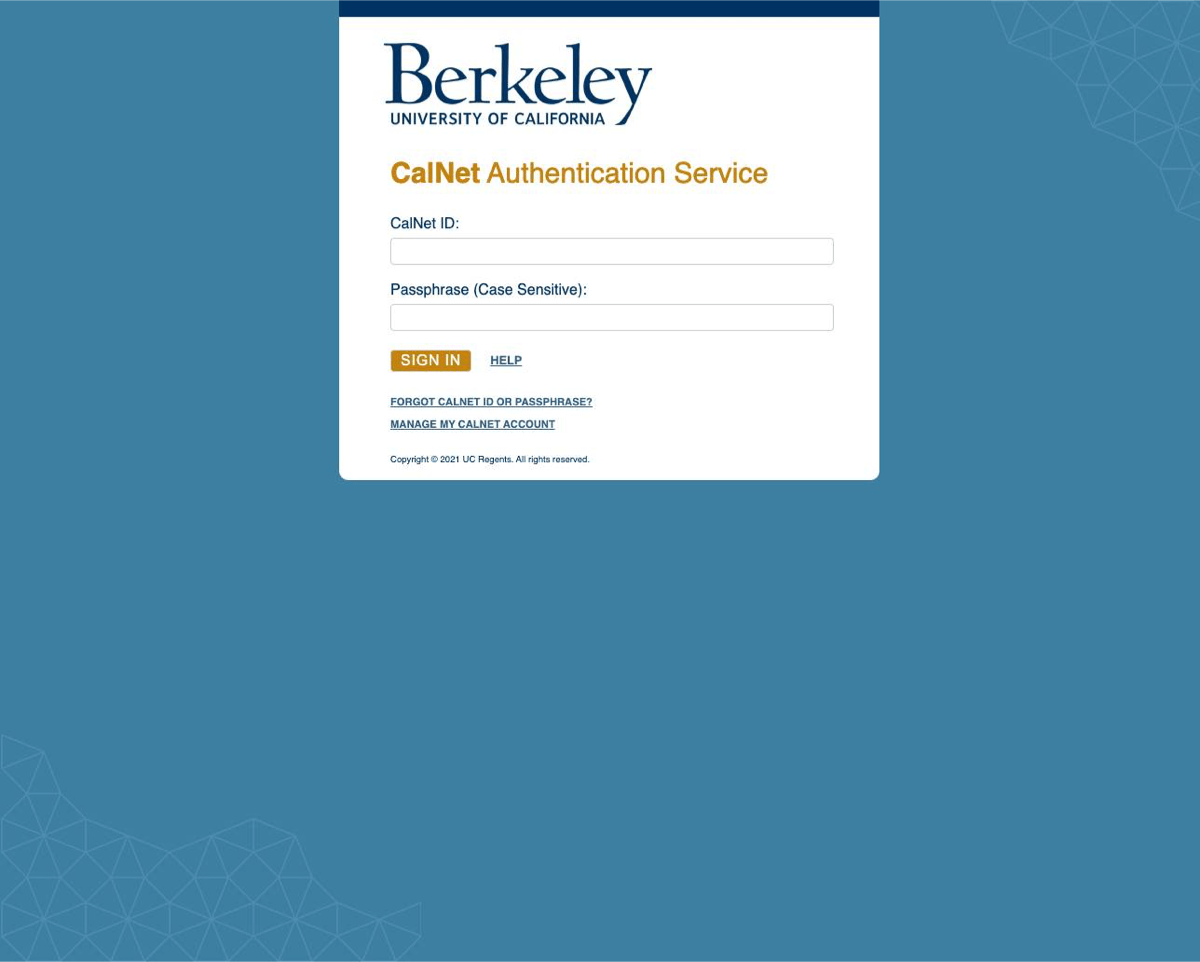 UC Berkeley's CalNet Authentication Service